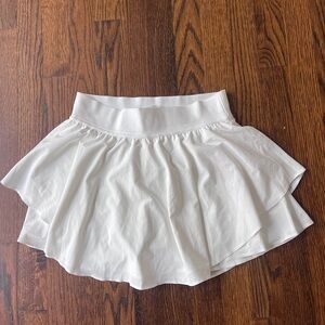 Lululemon White Mini Skirt